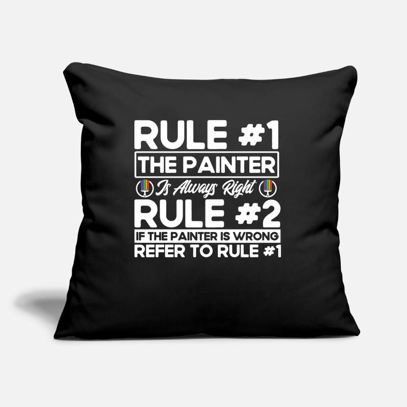 Building painter Painter Tradesman Gift Sofa pillow with filling 45cm x 45cm