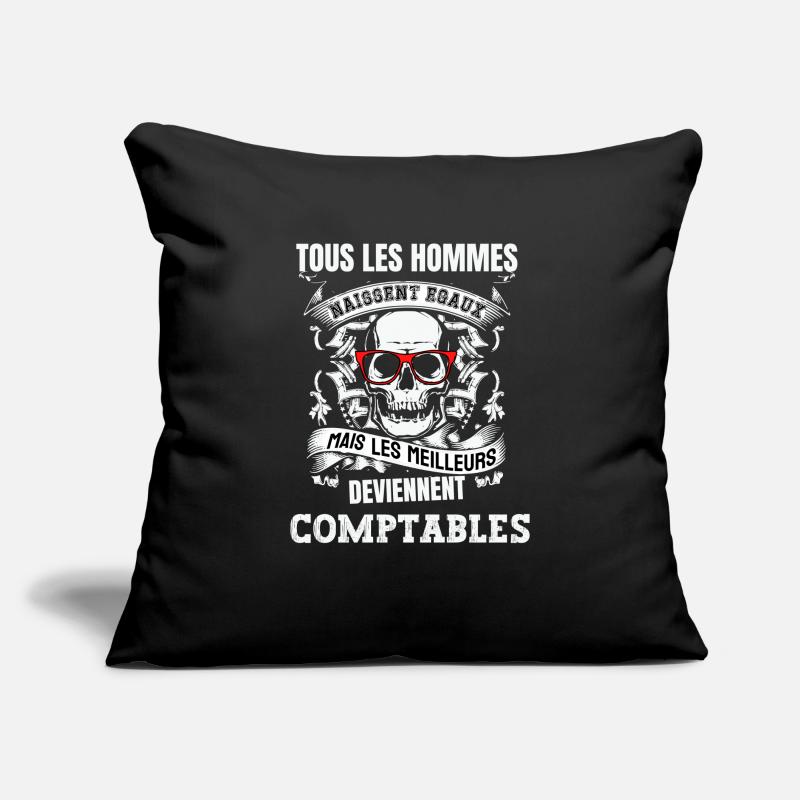 les meilleurs deviennent comptables Coussin et housse de 45 x 45 cm
