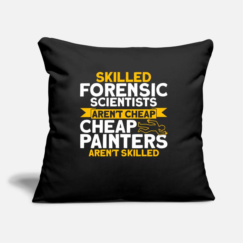 Are not cheap forensic science Sofa pillow with filling 45cm x 45cm