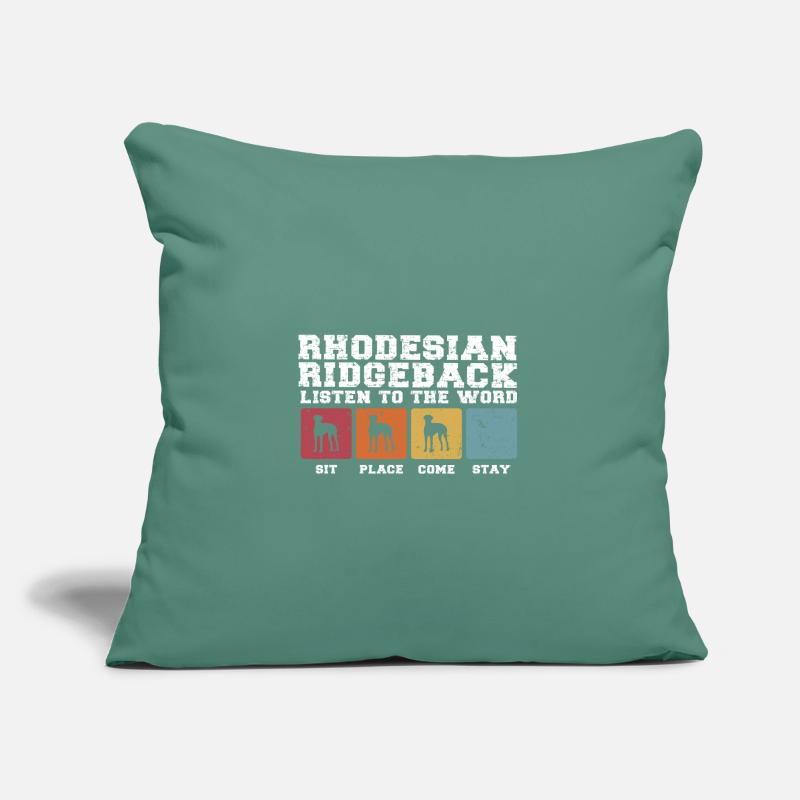 Rhodesian Ridgeback écouter le mot Coussin et housse de 45 x 45 cm