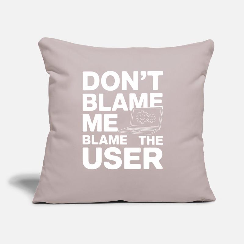 Support Administrateur Nerd Computer Tech Coussin et housse de 45 x 45 cm