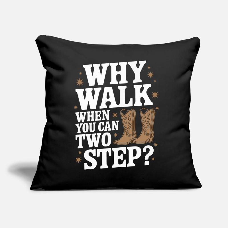 Line Dancing Dancing Dancers Sofa pillow with filling 45cm x 45cm