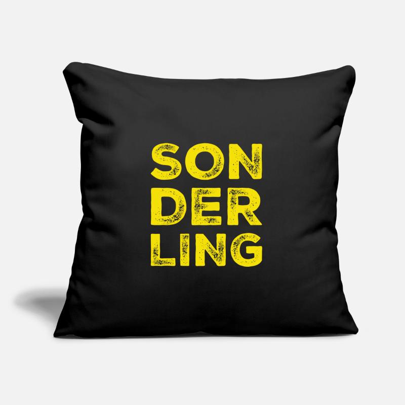 Il y a un excentrique devant vous Coussin et housse de 45 x 45 cm