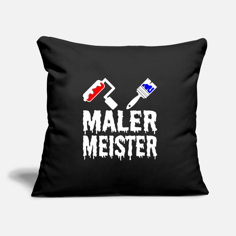 Painter master exam master painter painter Sofa pillow with filling 45cm x 45cm