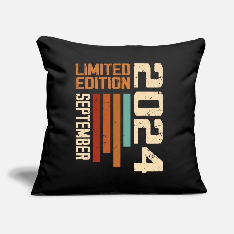 September 2024 Originelle Geschenkidee zum Geburtstag Sofakissen mit Füllung 45 x 45 cm