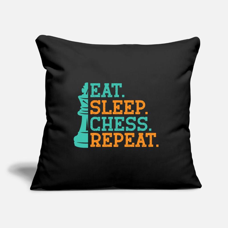 Chess King Gift Chess Sport Chess Master Sofa pillow with filling 45cm x 45cm