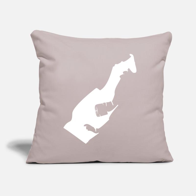 Monaco map flag Sofa pillow with filling 45cm x 45cm