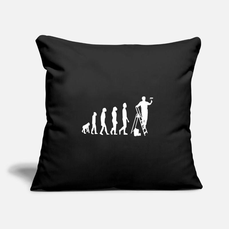 Peintre Peintre Evolution Coussin et housse de 45 x 45 cm