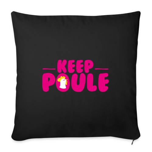 Keep Poule - Coussin et housse de 45 x 45 cm