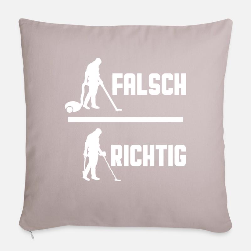 Vacuuming is wrong. Sonding is correct Sofa pillow with filling 45cm x 45cm