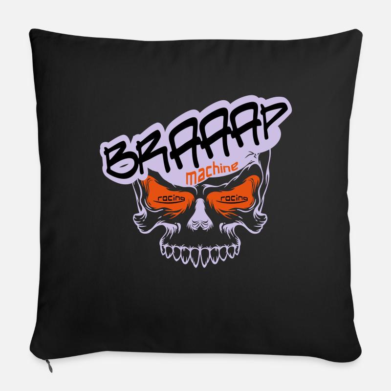 Braaap Machine Sofakissen mit Füllung 45 x 45 cm