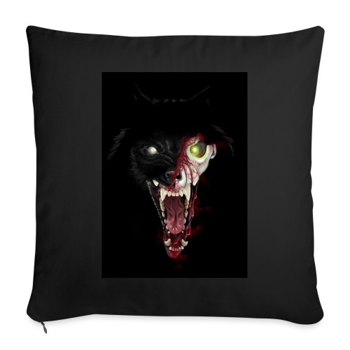 Zombie Wolf - Sofa pillow with filling 45cm x 45cm