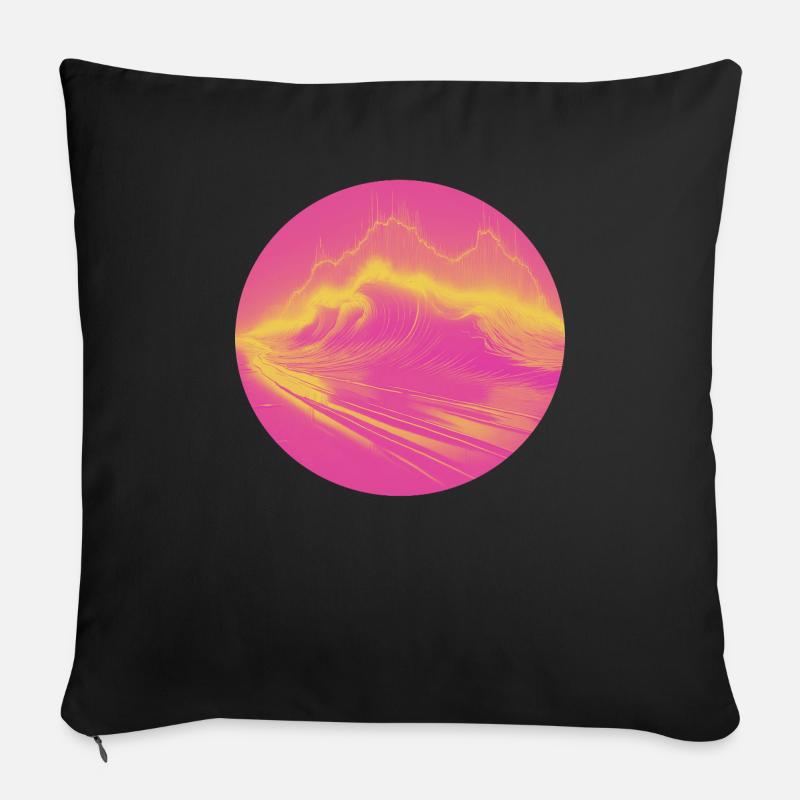 Waveolution - WAVES & WAVS Sofakissen mit Füllung 45 x 45 cm