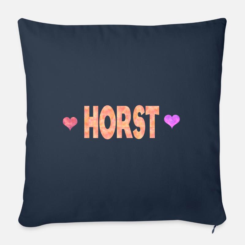 Horst - Sofakissen mit Füllung 45 x 45 cm - Navy