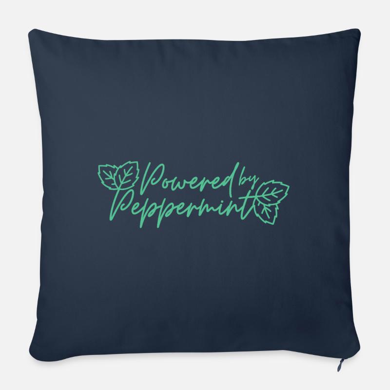 Powered by PepperMINT - Sofakissen mit Füllung 45 x 45 cm - Navy