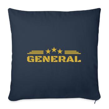 Militaria General - Sofakissen mit Füllung 45 x 45 cm - Navy - Vorne