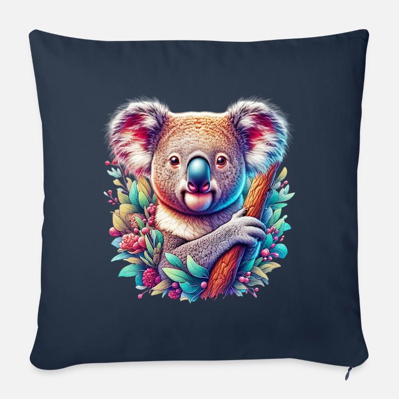Koala - Sofakissen mit Füllung 45 x 45 cm - Navy