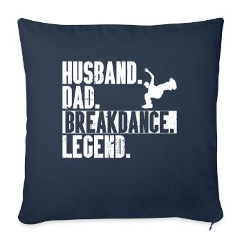 Break Dancing - Sofa pillow with filling 45cm x 45cm - navy - Front