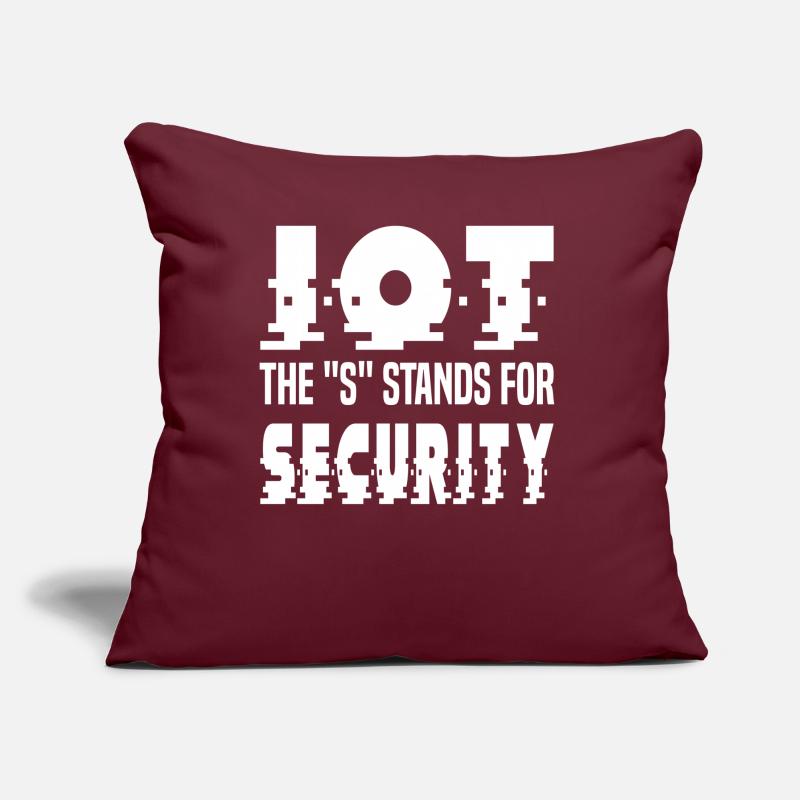 Internet Des Objets IOT Programmeur Admin IT Coussin et housse de 45 x 45 cm