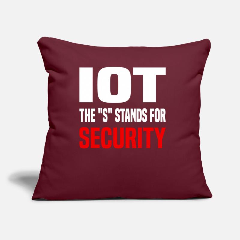 Internet Des Objets IOT Programmeur Admin IT Coussin et housse de 45 x 45 cm