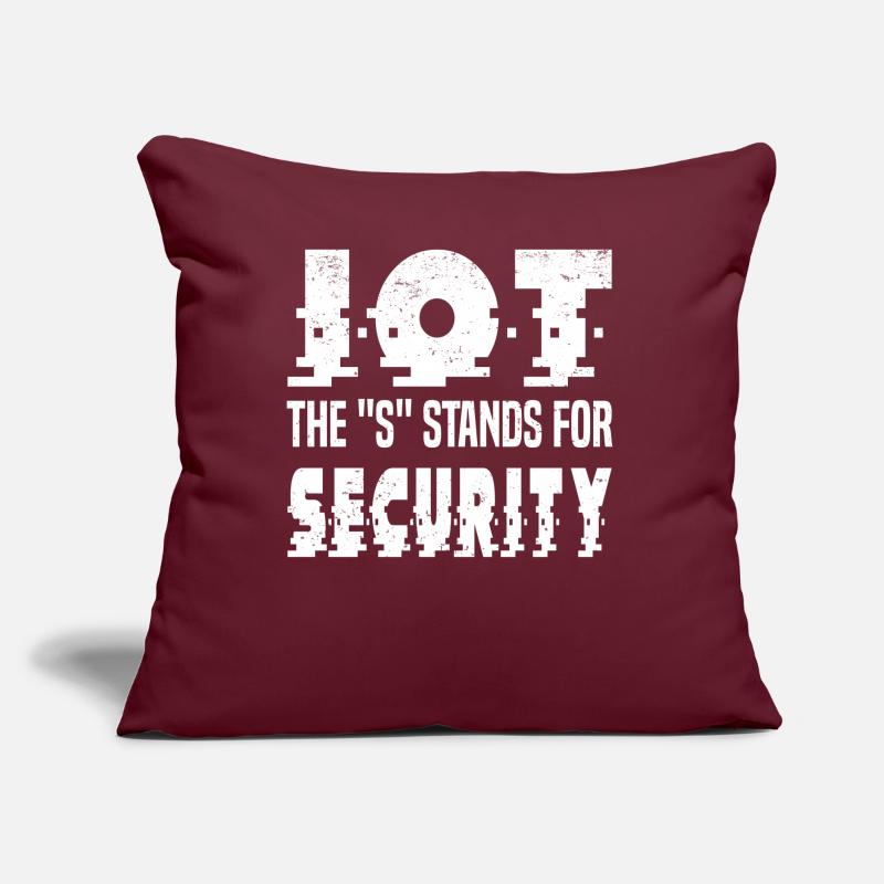 Internet Des Objets IOT Programmeur Admin IT Coussin et housse de 45 x 45 cm