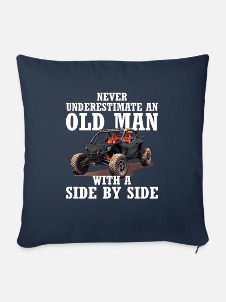 UTV SXS Racing - Sofakissen mit Füllung 45 x 45 cm - Navy