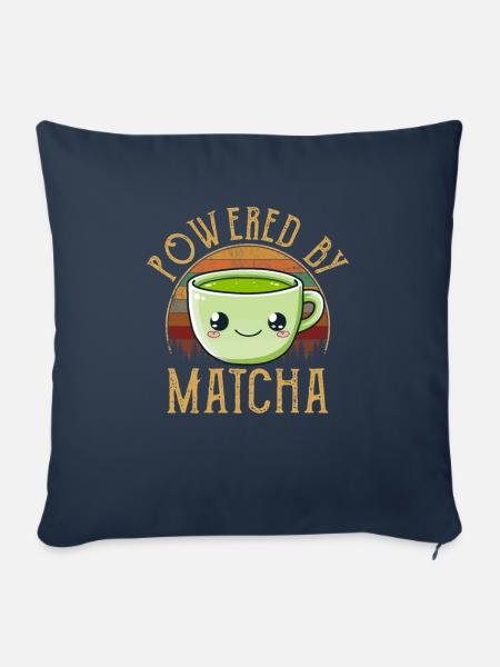 powered by matcha, matcha - Sofakissen mit Füllung 45 x 45 cm - Navy