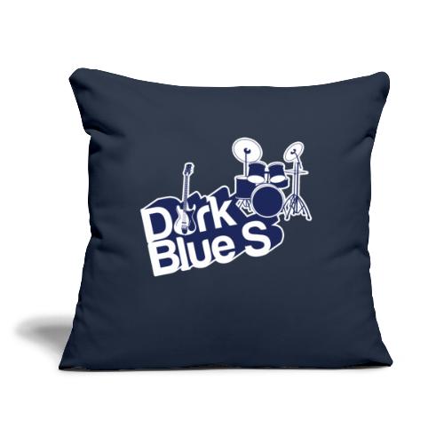 Dark Blue S logo - Sofa pillow with filling 45cm x 45cm