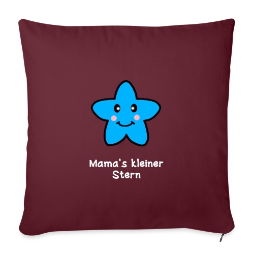 Mom's little star - Sofa pillow with filling 45cm x 45cm