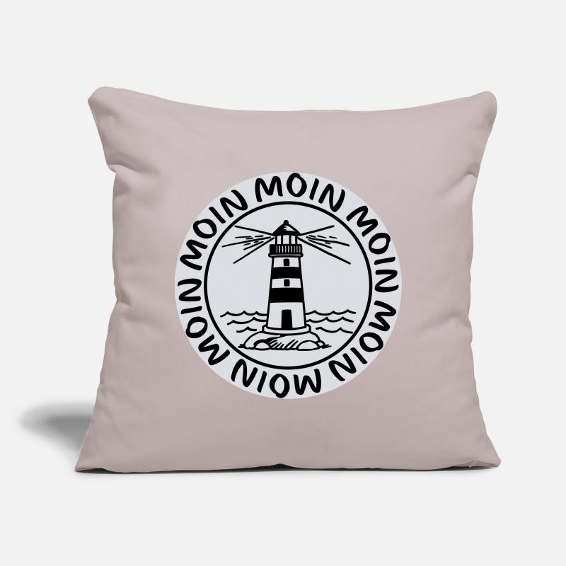 Phare de Moin Moin – Conception côtière maritime Coussin et housse de 45 x 45 cm