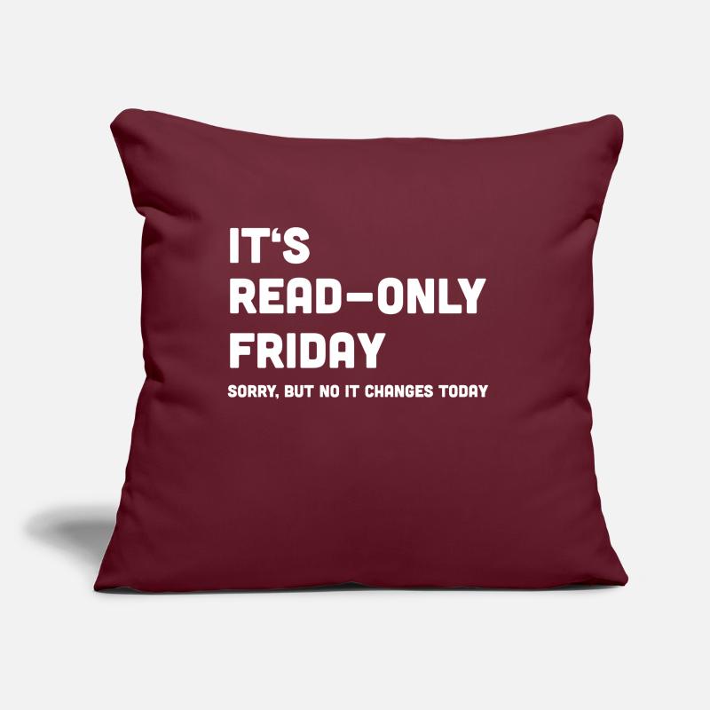 Network Admin Software Developer nerd Sofa pillow with filling 45cm x 45cm