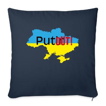 Putout - Sofakissen mit Füllung 45 x 45 cm - Navy - Vorne