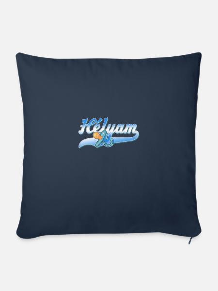 Helyam Baby - Sofakissen mit Füllung 45 x 45 cm - Navy