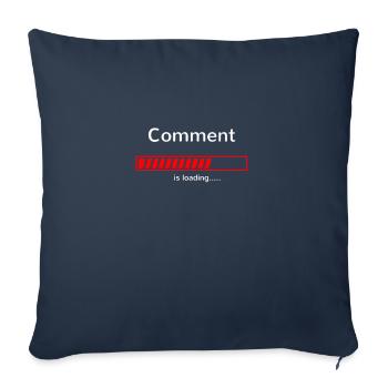 Comment is loading - Kommentar lädt - Sofakissen mit Füllung 45 x 45 cm - Navy - Vorne
