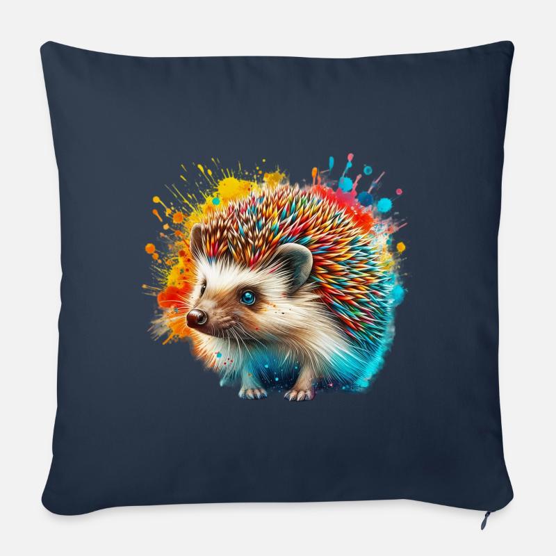 Igel - Sofakissen mit Füllung 45 x 45 cm - Navy