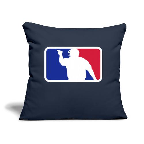 Baseball Umpire Logo - Sofapude med fyld 45 x 45 cm