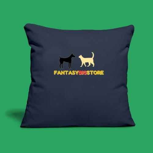 fantasy big store tshirt - Cuscino da divano 44 x 44 cm con riempimento
