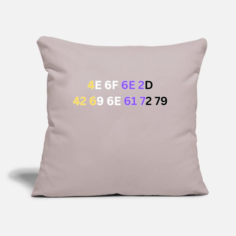 Non Binary Sofa pillow with filling 45cm x 45cm