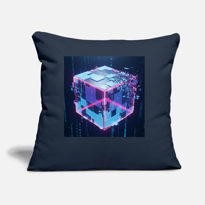 Digital Cube Technology Digital Cube Tech Sofa pillow with filling 45cm x 45cm
