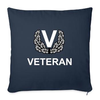 Veteran Military Bund Armed Forces Bw - Tricolor - Sofa pillow with filling 45cm x 45cm - navy - Front