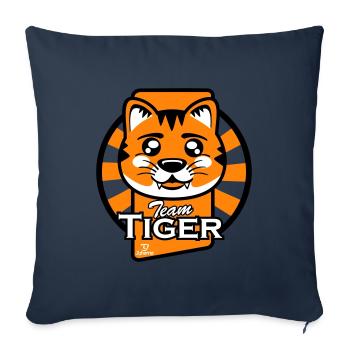 TeamTigre S - Sofa pillow with filling 45cm x 45cm - navy - Front