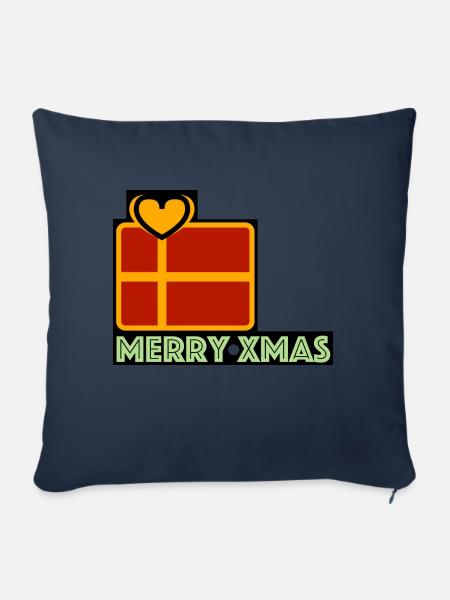 XMAS - Collection - Sofakissen mit Füllung 45 x 45 cm - Navy
