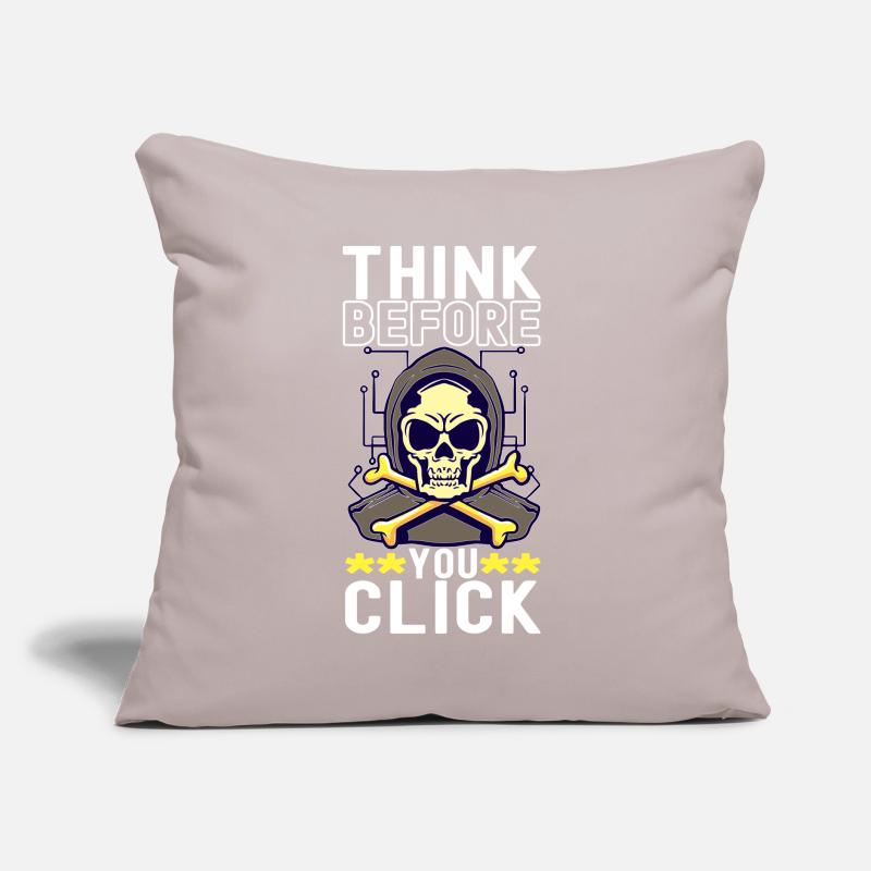 Programmierer Cyber Security Sofakissen mit Füllung 45 x 45 cm