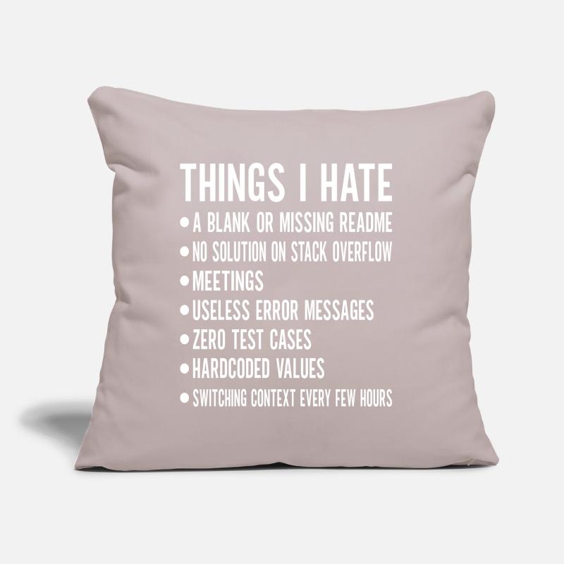 Programmer Computer Scientist Sofa pillow with filling 45cm x 45cm