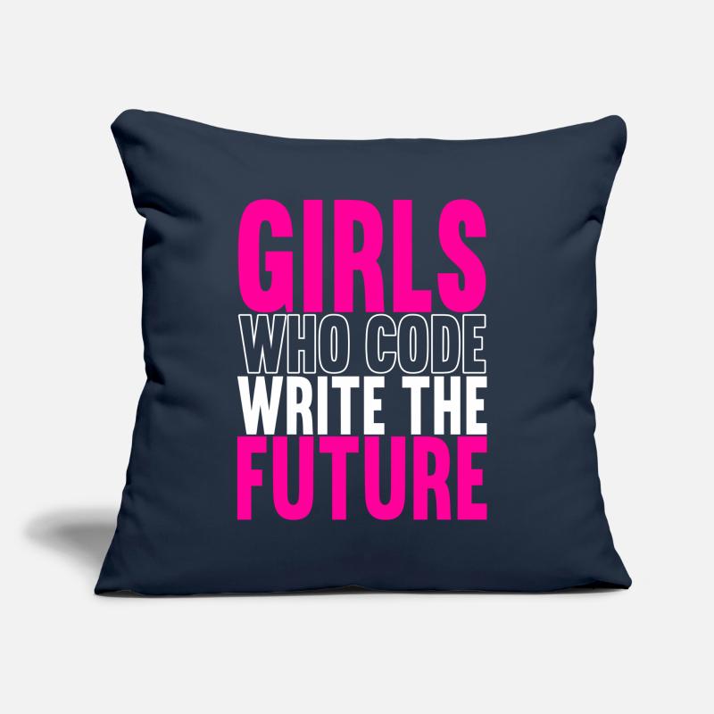 Programmer Computer Scientist Sofa pillow with filling 45cm x 45cm
