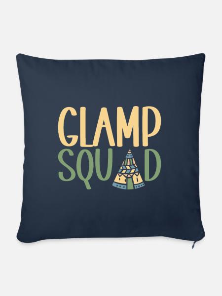 Glamping Glamper - Sofakissen mit Füllung 45 x 45 cm - Navy