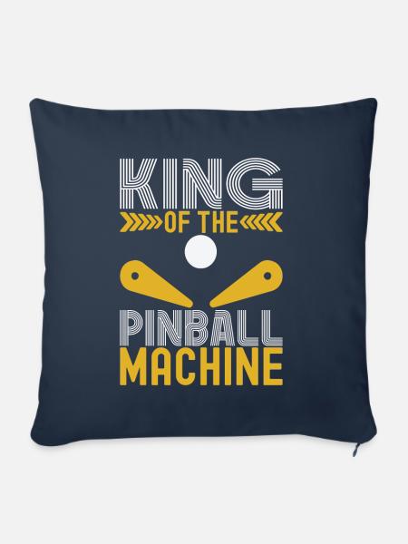 Pinball Flipper - Sofakissen mit Füllung 45 x 45 cm - Navy