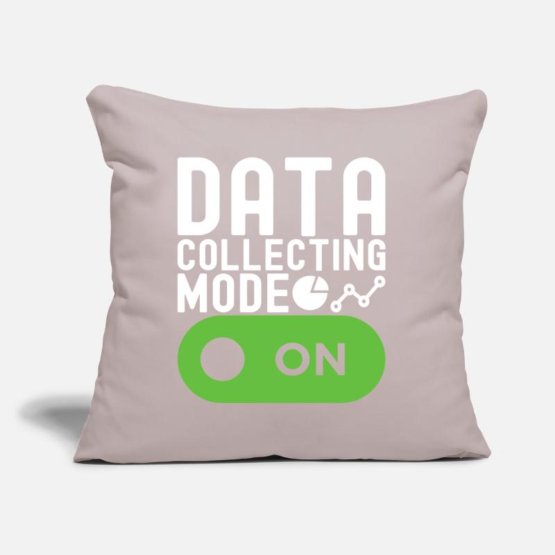 Data Science Data Analyst Sofa pillow with filling 45cm x 45cm