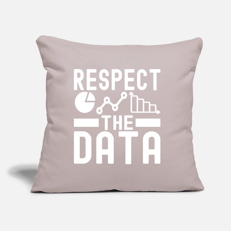 Data Science Datenanalyst Sofakissen mit Füllung 45 x 45 cm