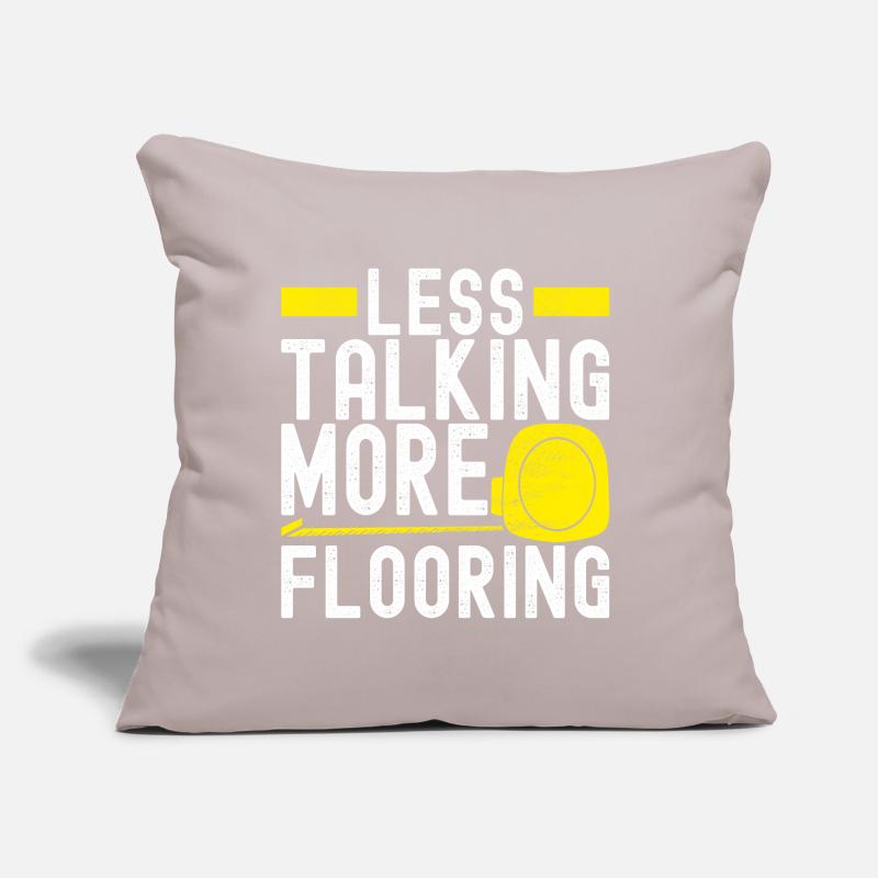 Carrelage Couche de sol Coussin et housse de 45 x 45 cm